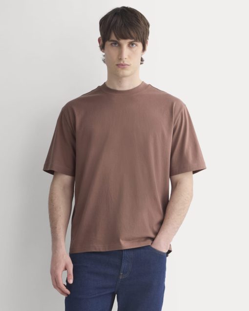 Archive Relaxed-Fit Cotton Crew | Mocha