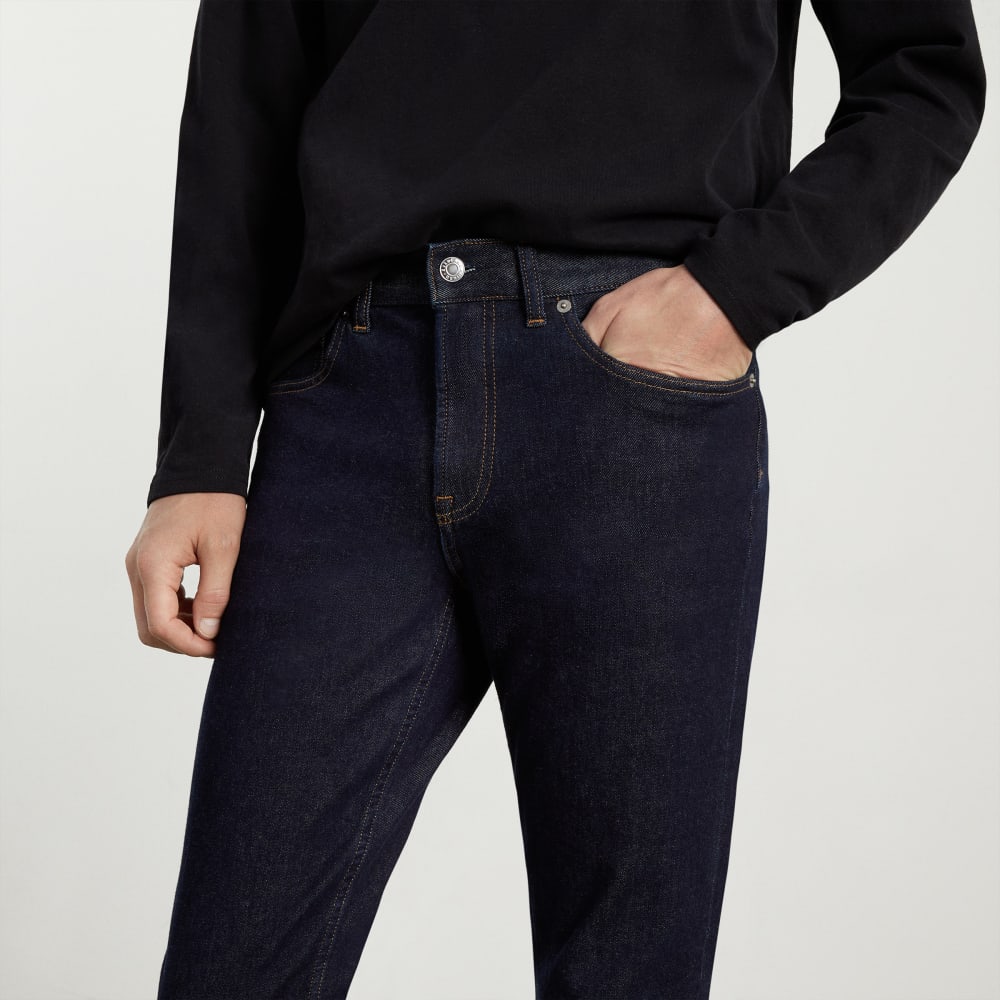 The Slim 4-Way Stretch Organic Jean | Uniform | Medium Indigo - Image 3