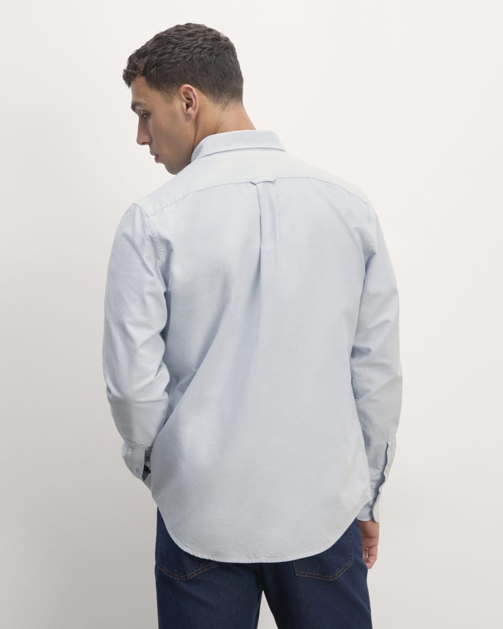 The Slim Oxford Shirt | Light Blue | Tall - Image 6
