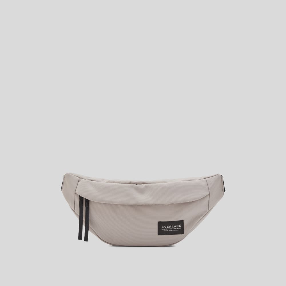 The Renew Transit Fanny Pack | Warm Quartz (with label)
