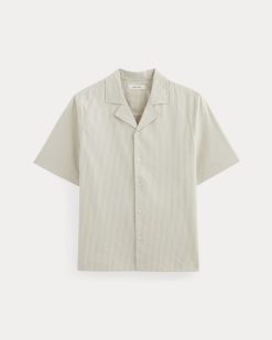 Alternative view of The Seersucker Resort Shirt | Trench Coat Khaki / Natural