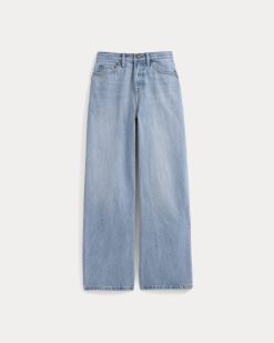 Alternative view of Baggy Jean | Light Indigo