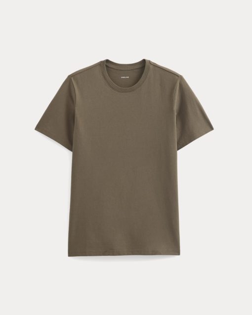 Alternative view of Midweight Tee | Deep Taupe