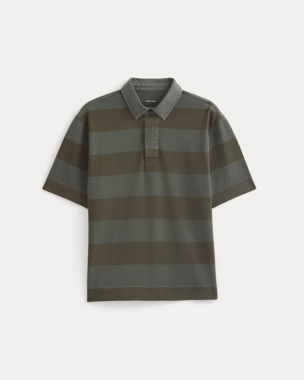 Vintage Rugby Polo | Overdye Olive Night - Image 2