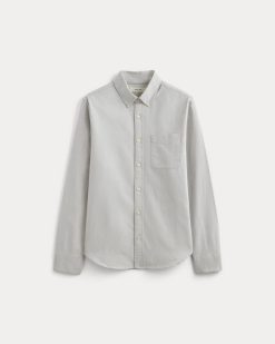 Alternative view of The Classic Oxford Shirt | Grey | Tall