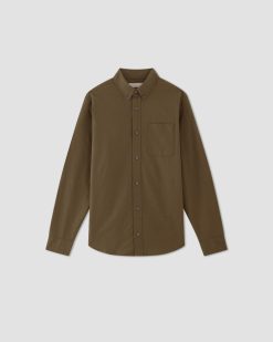 Alternative view of The Classic Oxford Shirt | Beech | Tall