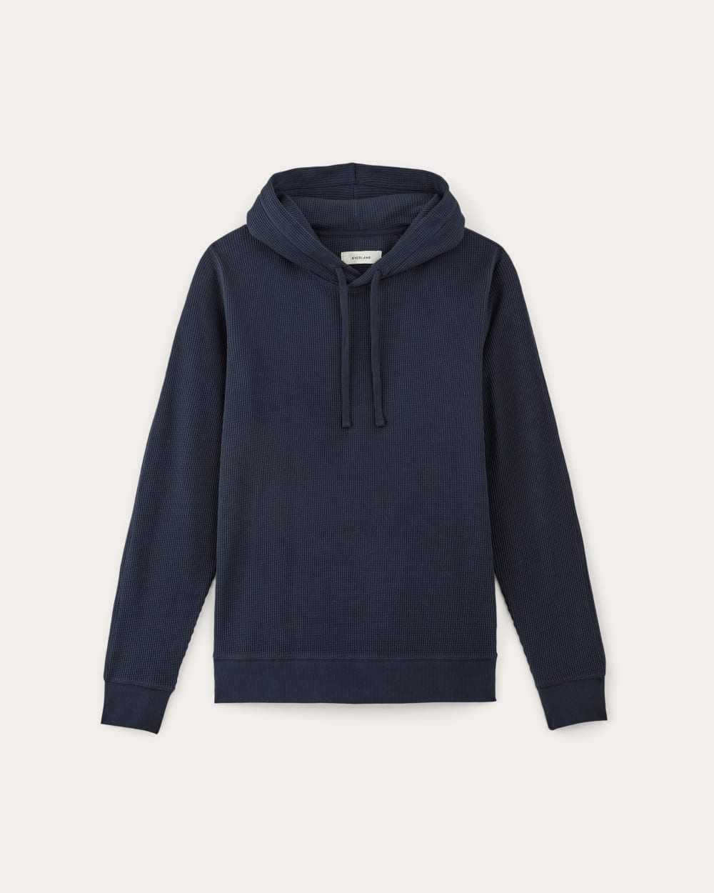 The Waffle-Knit Hoodie | Navy - Image 2