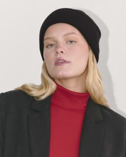 Alternative view of The Waffle Beanie | Black