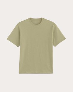 Alternative view of The Premium-Weight Relaxed Crew | Uniform | Elm