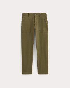 Alternative view of The Canvas Relaxed Pant | Olive